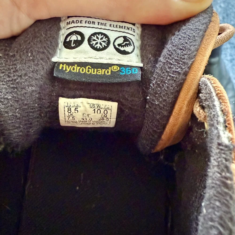 MTE Vans Tan High-Top Sneakers - great for winter, fall, and spring! - Picture 6 of 6